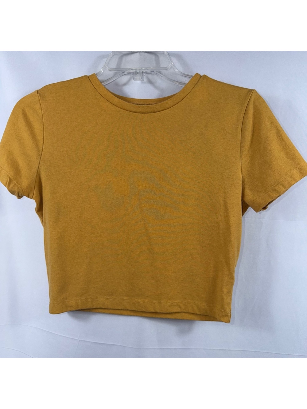 Wild Fable Mustard Yellow Cropped T-Shirt M
